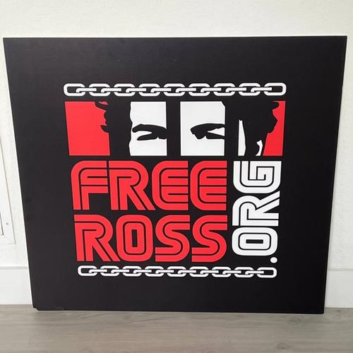 Free Ross 38" x 36" Huge Poster from BTC Miami 2019 Conference FREEROSS.org