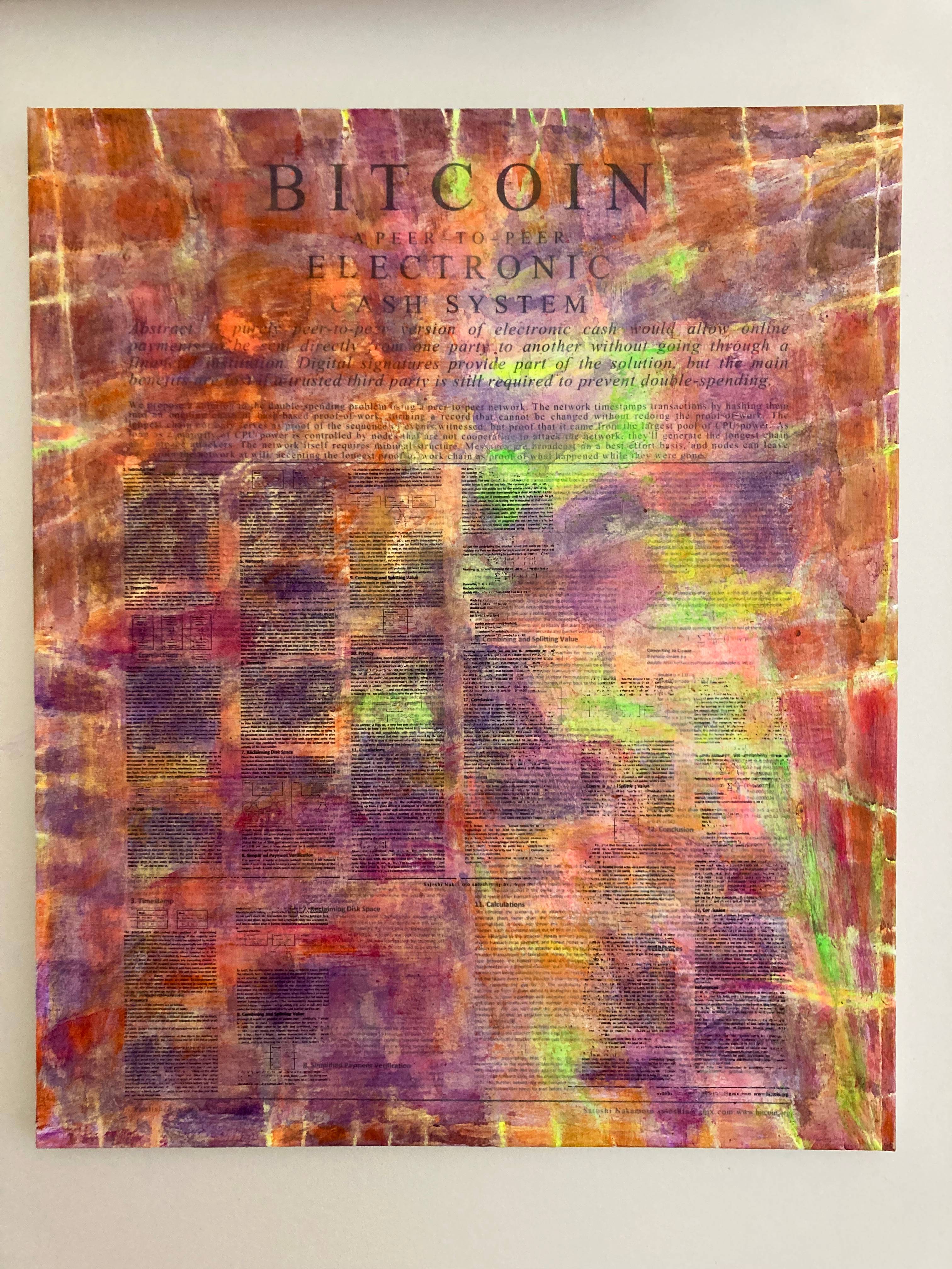 Satoshi White Paper Collage # 18, Block Height 884497