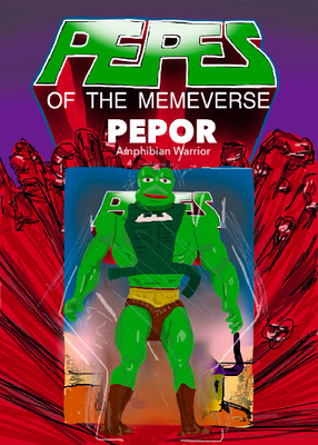 Masterspepe - Pepor Action Figure PLUS Rare Pepe Token | Scarce City