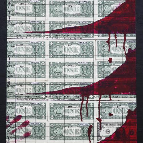 BLOOD MONEY #894001 “The United States of Inflation - In Debt We Trust” - S2