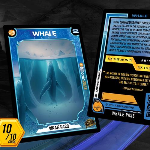 Whale Pass (#/10) - (8 Pack Break) - Break #6 PB23 Special