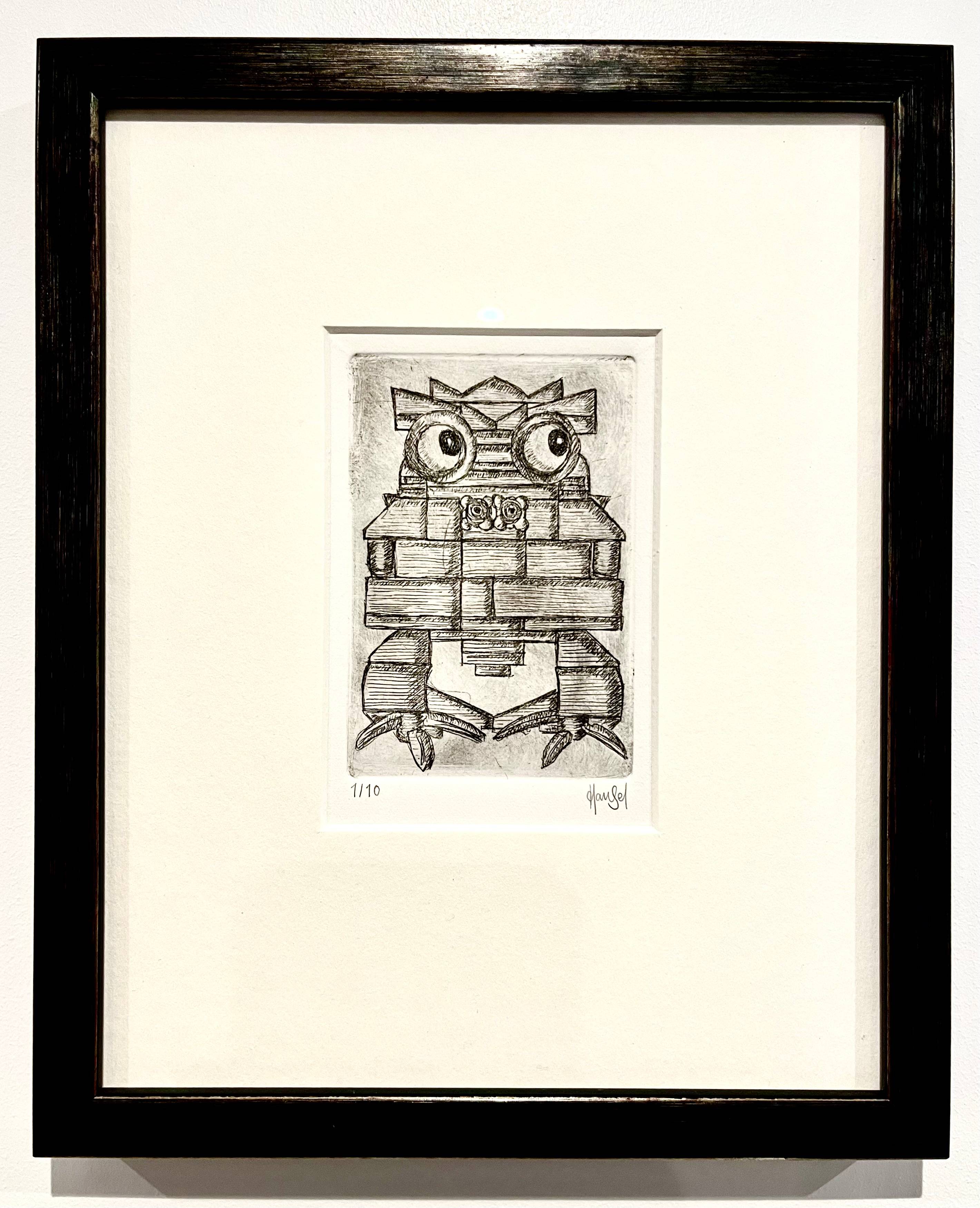 PEPEBRICK revisited (2025), Drypoint Etching, No 1 of a Ltd edition of 10