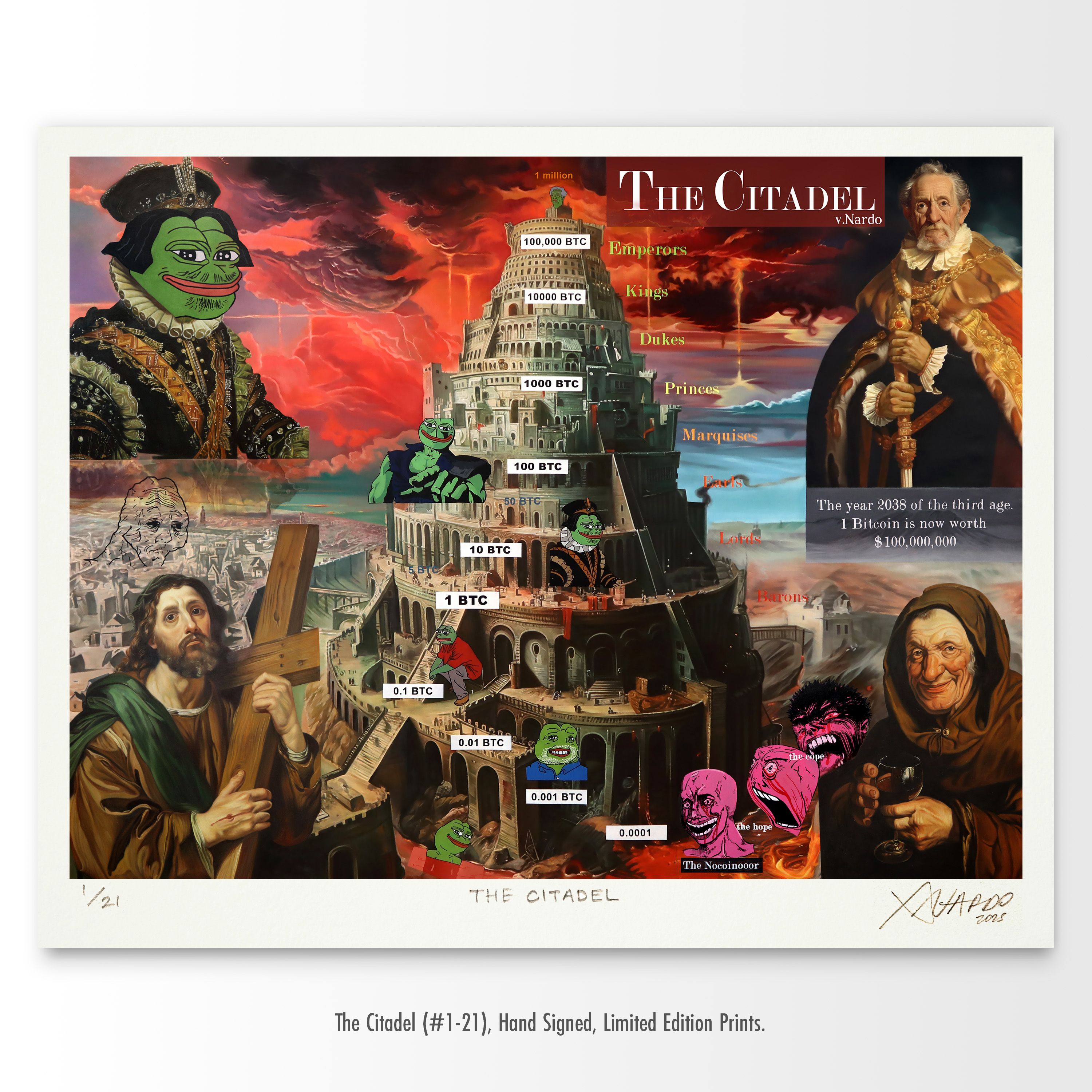 THE CITADEL - Signed Print, RARE Editions #1-21