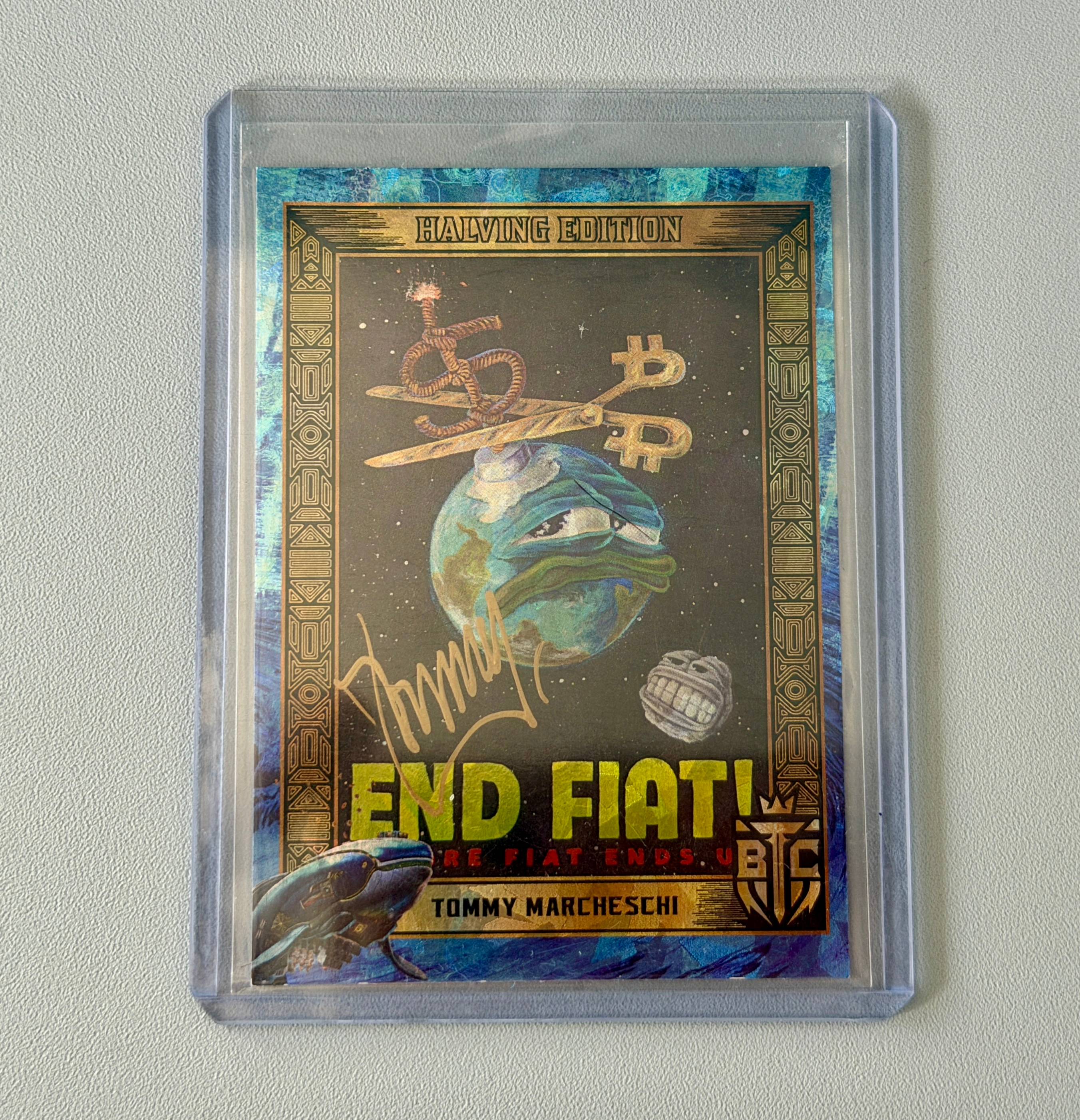 Signed HEWP Tommy Marcheschi #23/50