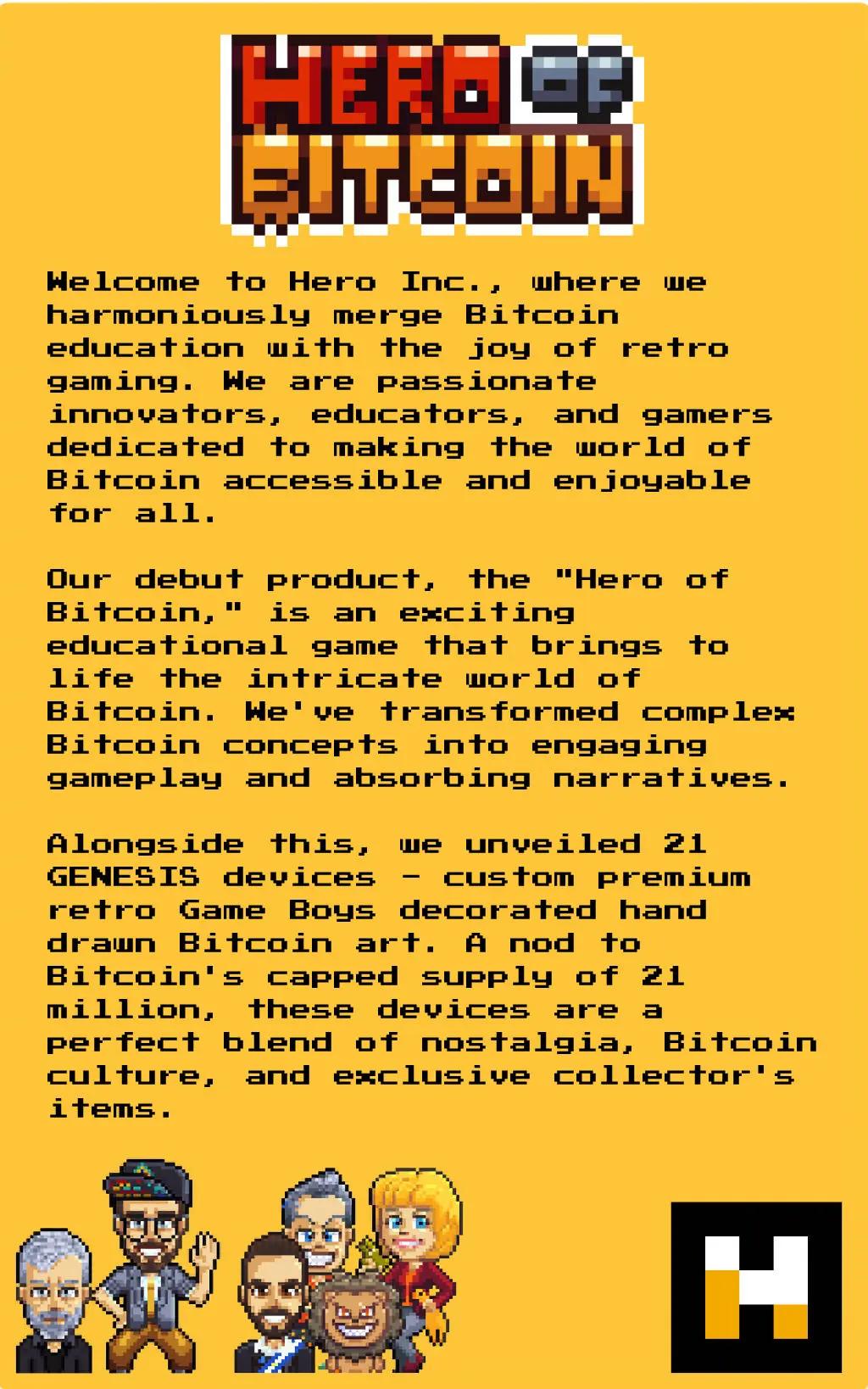 Hero of Bitcoin Gameboy #3, #5 | Scarce City