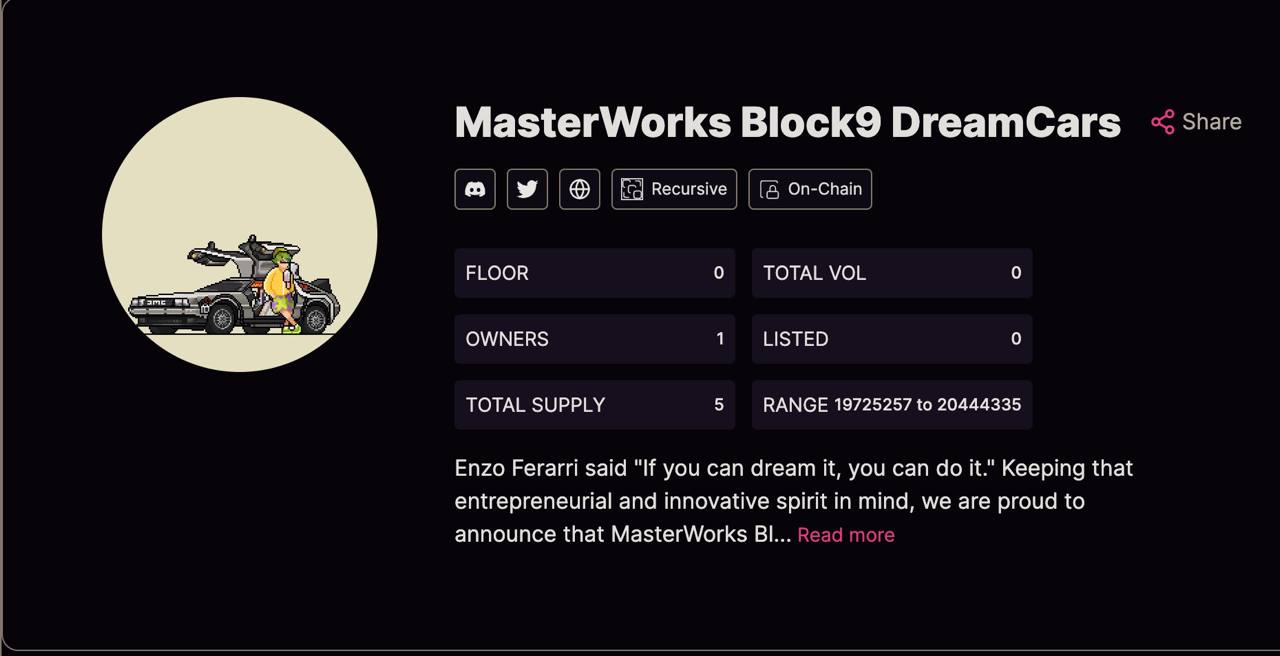 Block9 Dreamcars