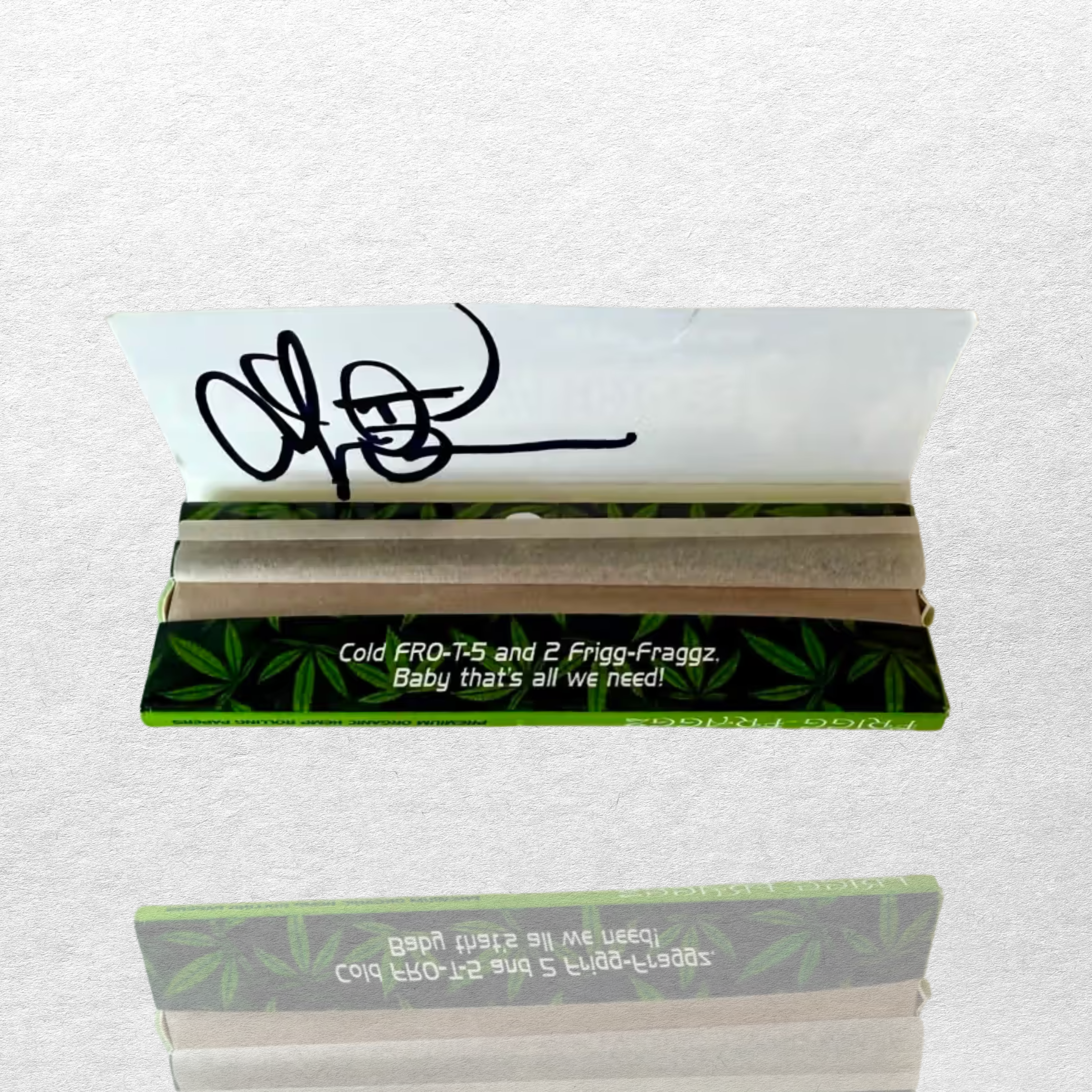 Signed "Frig Fraggz" Rolling Papers