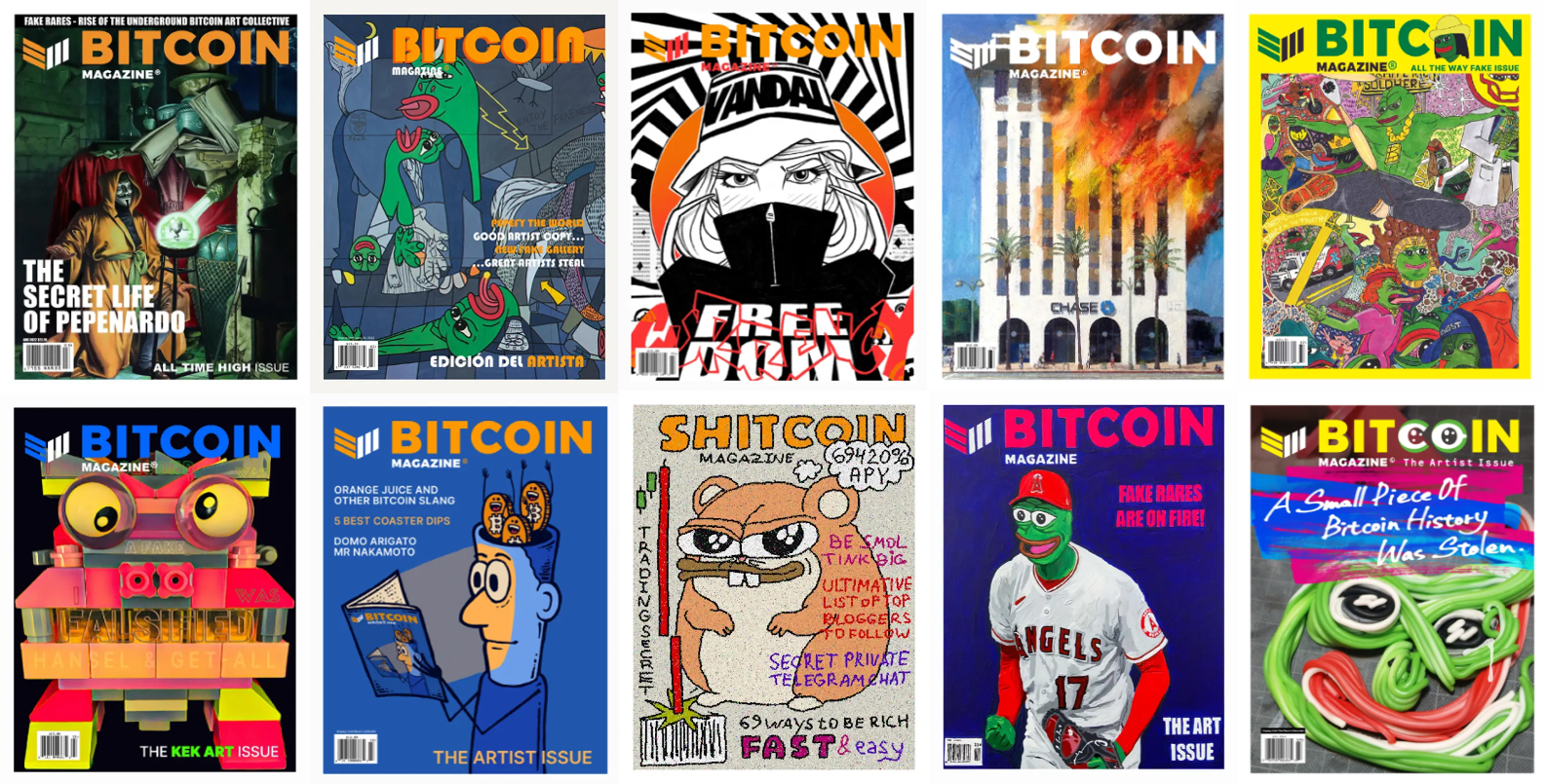 FAKE Bitcoin Magazine Covers | Scarce City