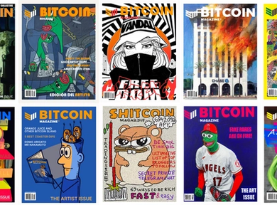 FAKE Bitcoin Magazine Covers