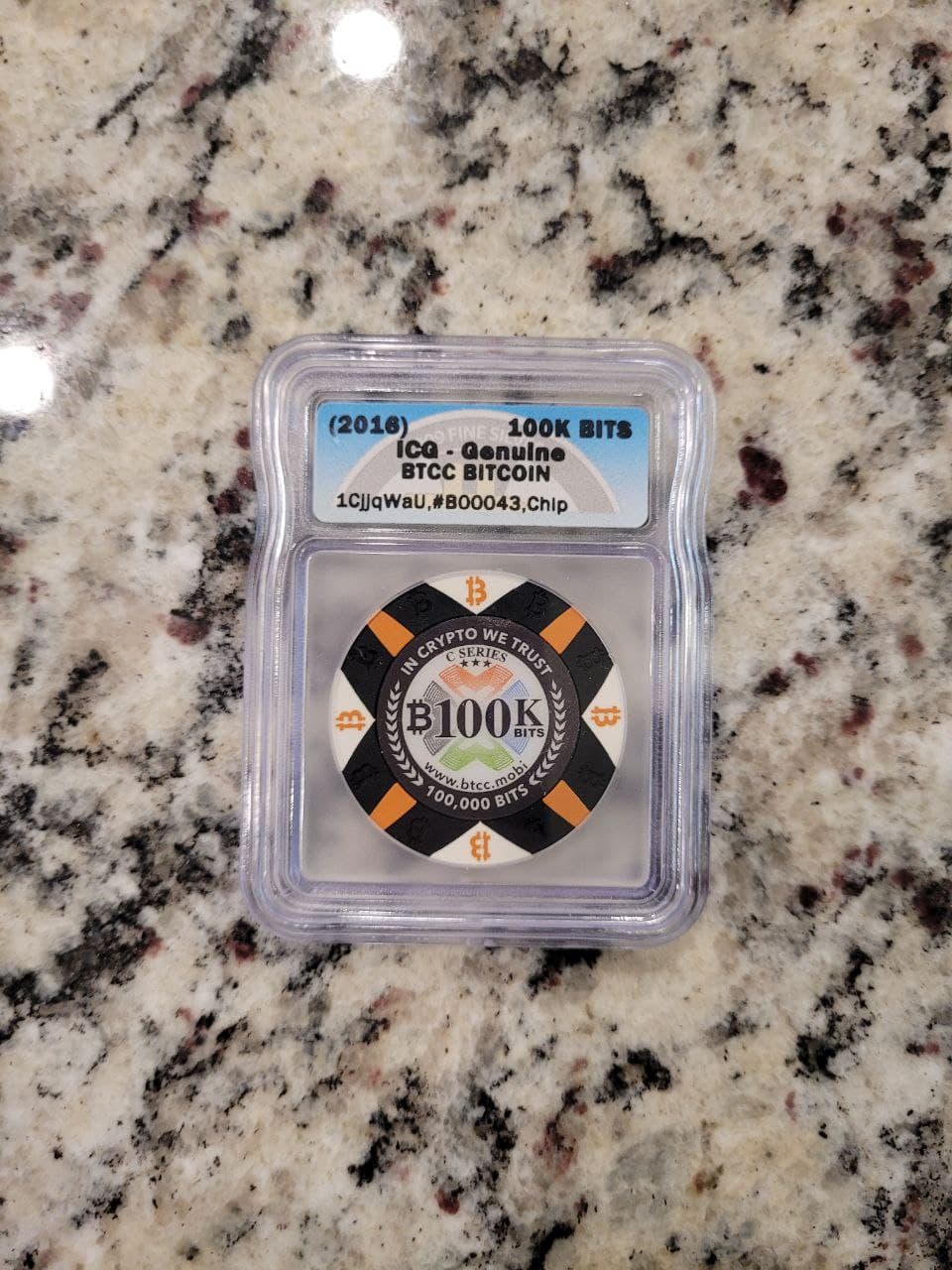 BTCC Signature 6-chip set with Bobby Lee autograph & BTCC Artist Proof 1k  chip | Scarce City