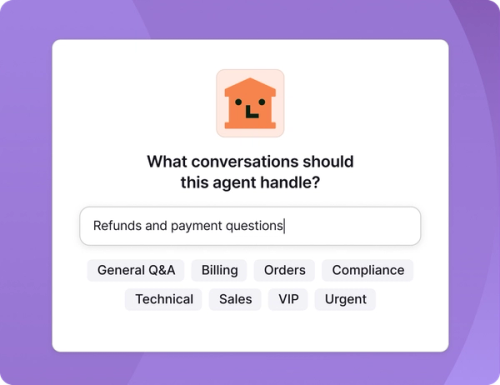 Custom Autopilot Agent for configuring processes