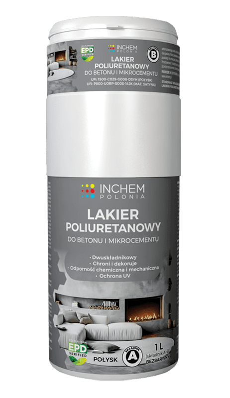 LAKIER POLIURETANOWY DO BETONU I MIKROCEMENTU