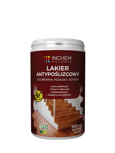 Lakier Antypoślizgowy do Drewna: Podłogi i Schody (1K) — zdjęcie 1