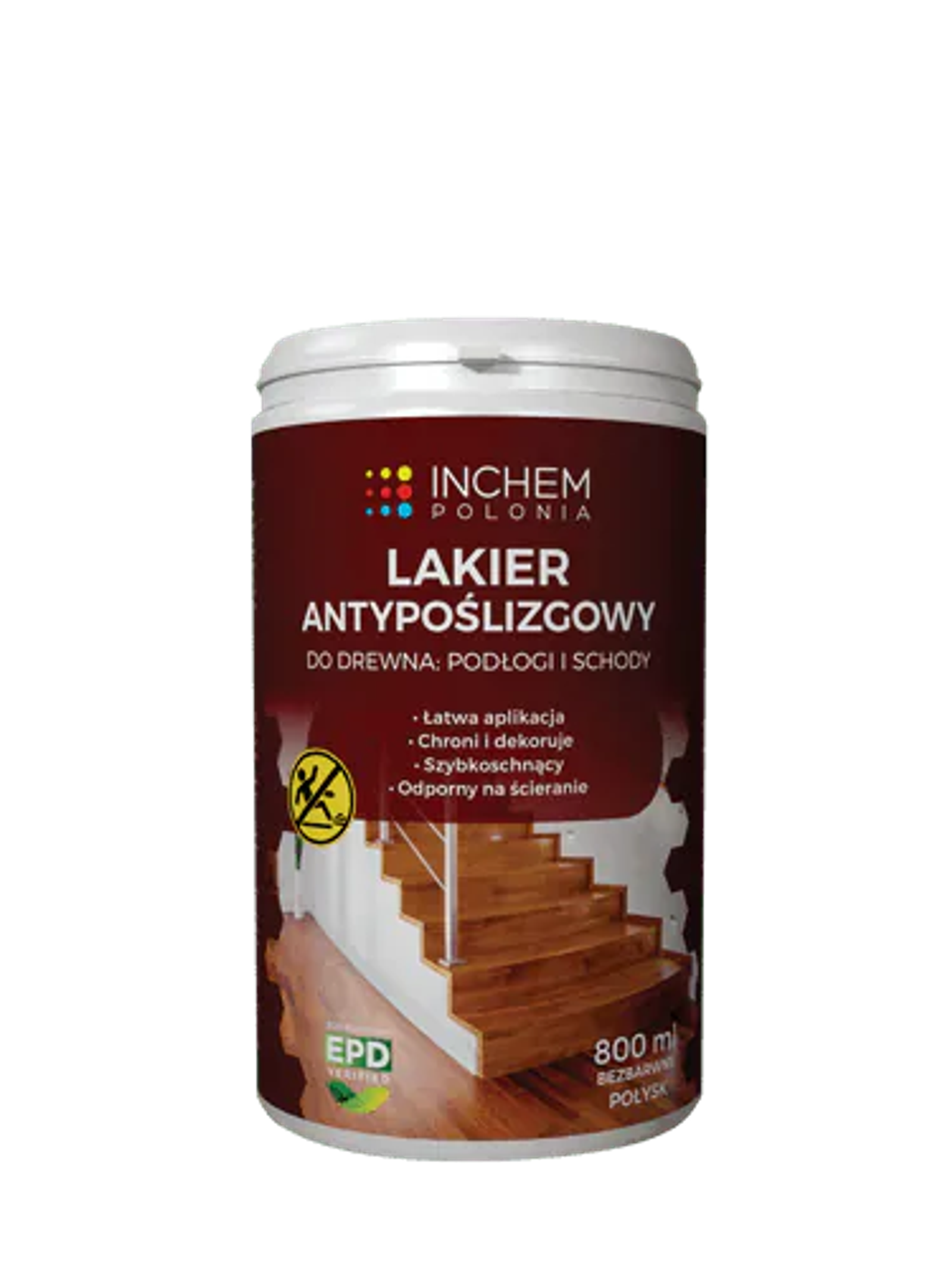 Lakier Antypoślizgowy do Drewna: Podłogi i Schody (1K) — zdjęcie 1