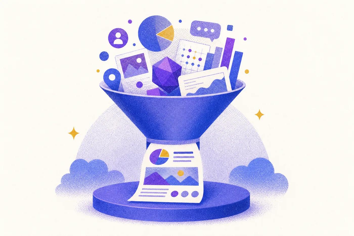 Turning Proprietary Company Data into Original Research Content