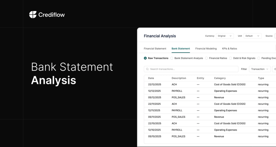 Introducing Flow Bank Statement Analysis