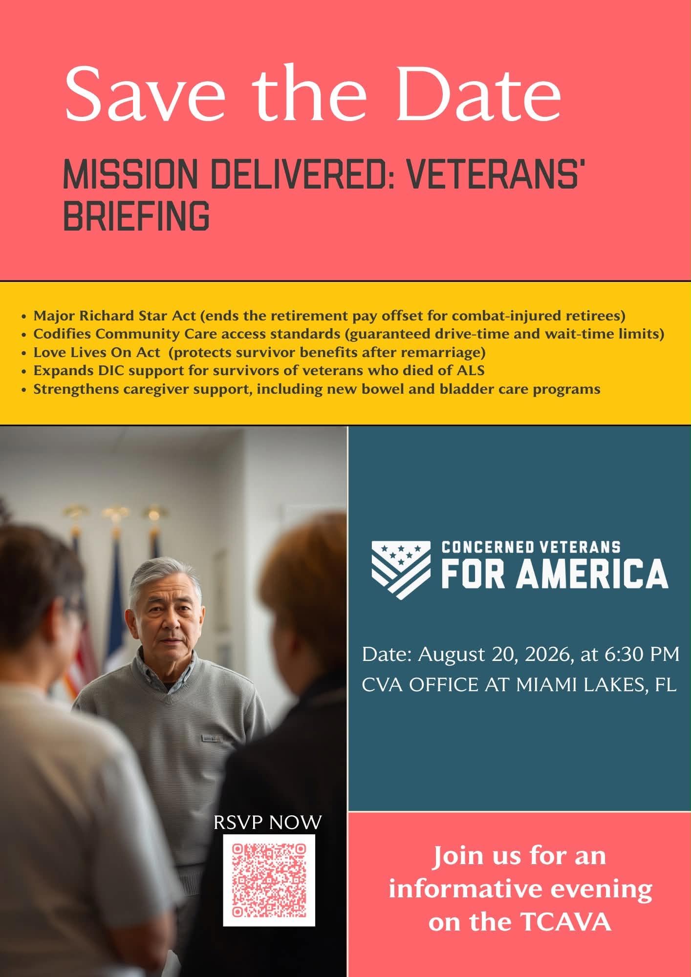 Mission Delivered: Veterans' Briefing