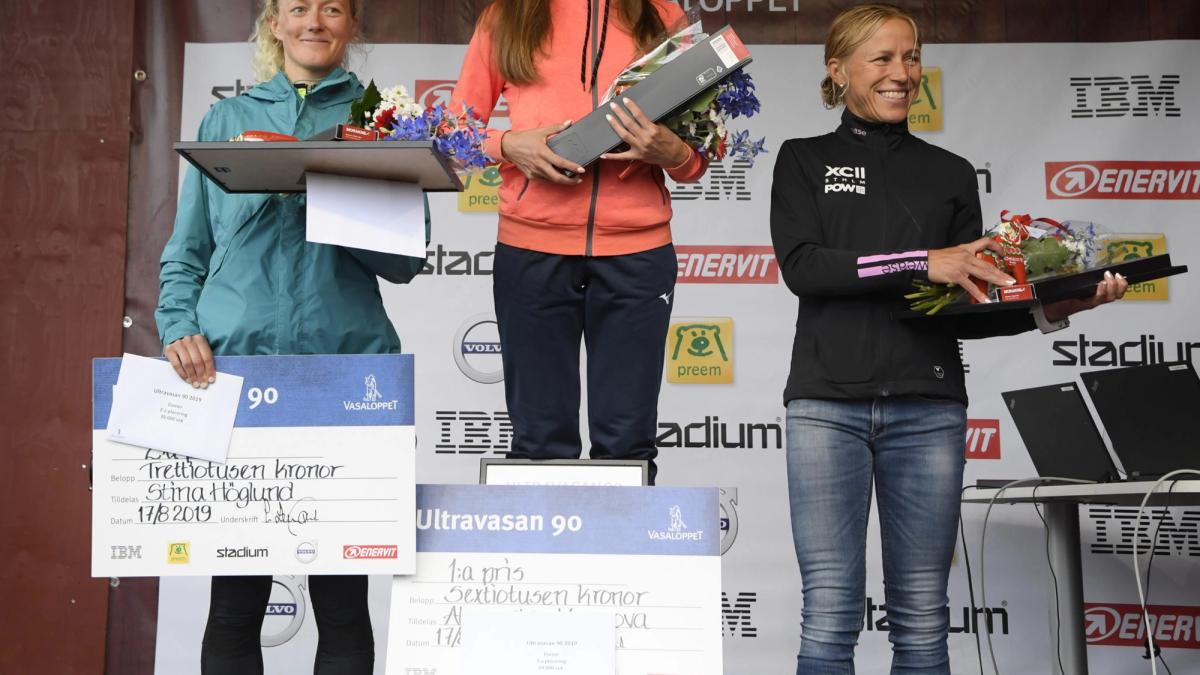 Efter Ultravasan90 2019 - damerna