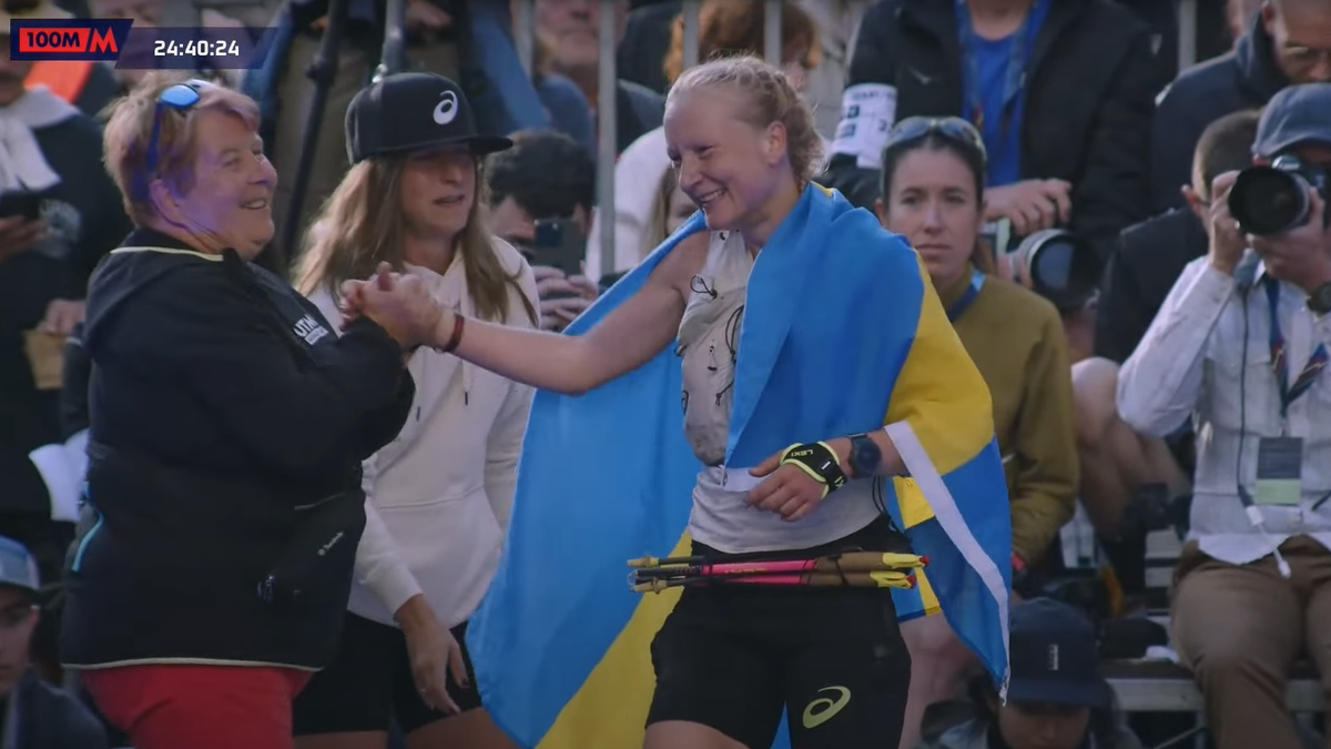 Anna Carlsson fyra i UTMB