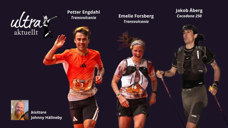 Jakob Åberg sprang Cocodona 250, Emelie Forsberg & Petter Engdahl på pallen i Transvulcania