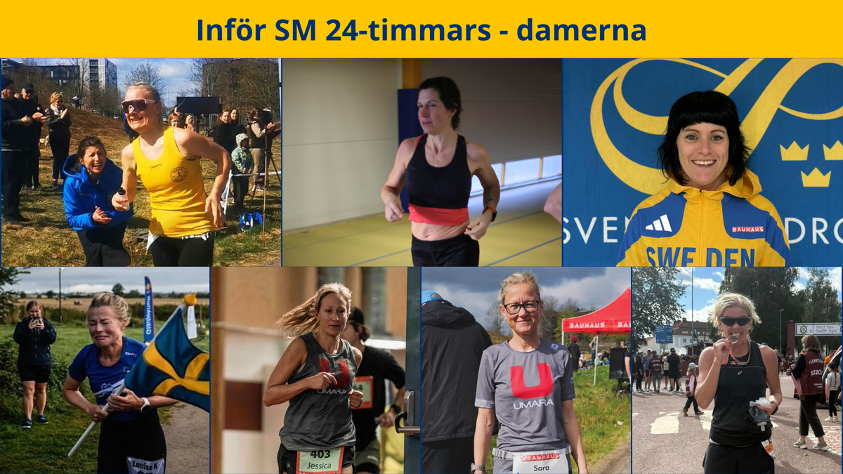 Therese Fredriksson, Sandra Lundqvist, Madeleine Wennberg, Louise Kjellson, Jessica Ström, Sara Holmström Ottinge och Jenny Stengård.