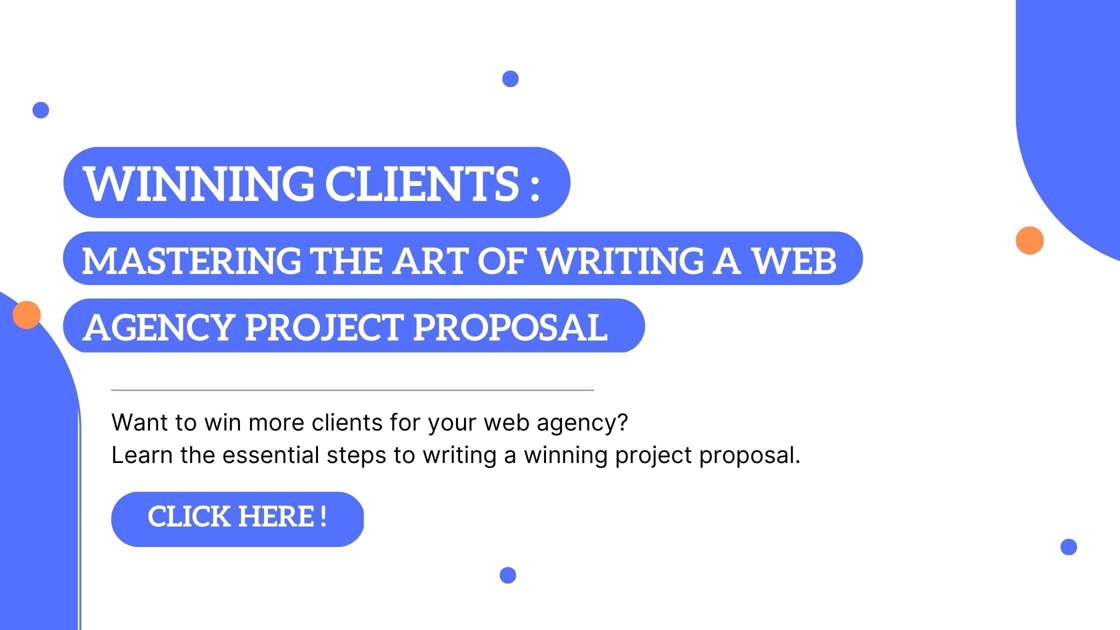 Winning Clients: Mastering the Art of Writing a Web Agency Project ...