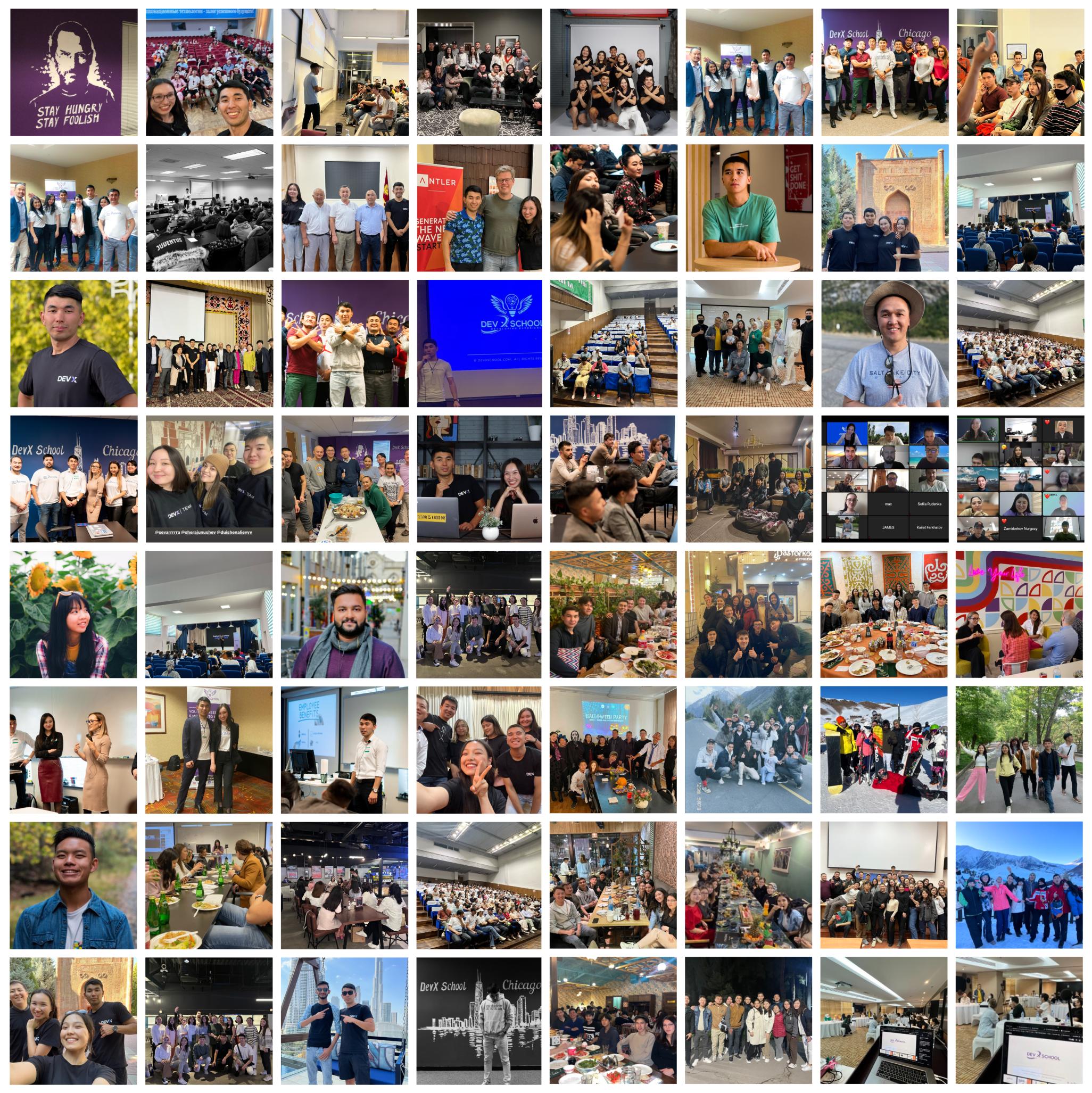 WEDEVX Community Collage