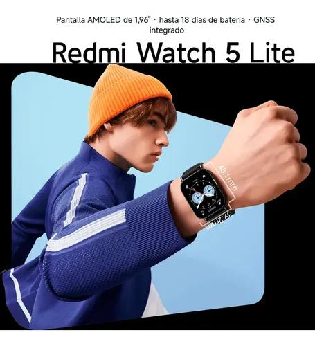Reloj Smartwatch Xiaomi Redmi Watch 5 Lite 1,96 Amoled Bt Gps - Black miniatura 5