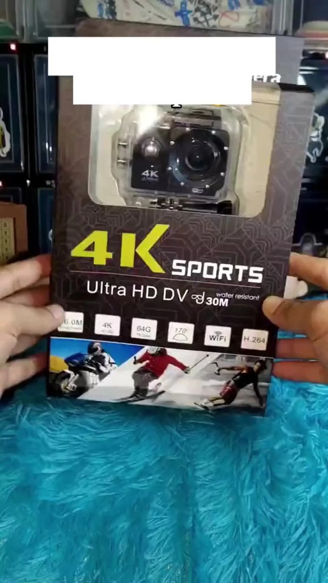 Cámara Deportiva Go Pro 4k Wifi Sports Ultra Hd Acuatica 30m miniatura 2
