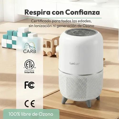 Purificador De Aire Lumiair Gregal Pro + Filtro Reemplazo Blanco miniatura 9