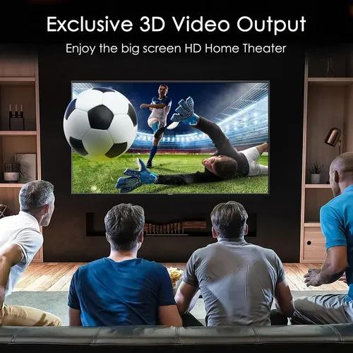 Cable Hdmi V2.1 Ultra Hd 8k 60hz 4k120hz 48gbps 3 Metros miniatura 2