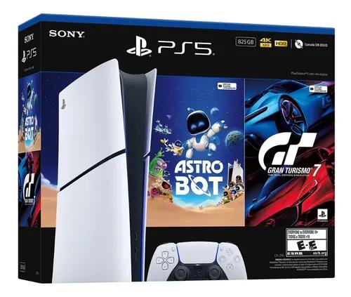 Playstation Astro Bot Gran Turismo 7 Digital Playstation 5 Slim Cfi-2115b01x 825gb Playstation 5 Digital Blanco miniatura 3