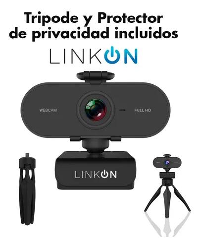 Webcam Camara Web Fullhd 1080p Usb Microfono Tripode Color Negro miniatura 4