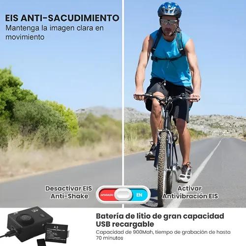 Cámara Deportiva Go Pro 4k Wifi Sports Ultra Hd Acuatica 30m miniatura 4