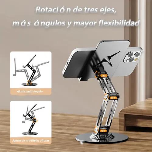 Soporte Celular Escritorio Metálico 360° Giratorio miniatura 3