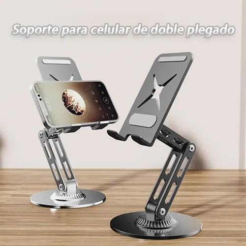 Soporte Celular Escritorio Metálico 360° Giratorio miniatura 4