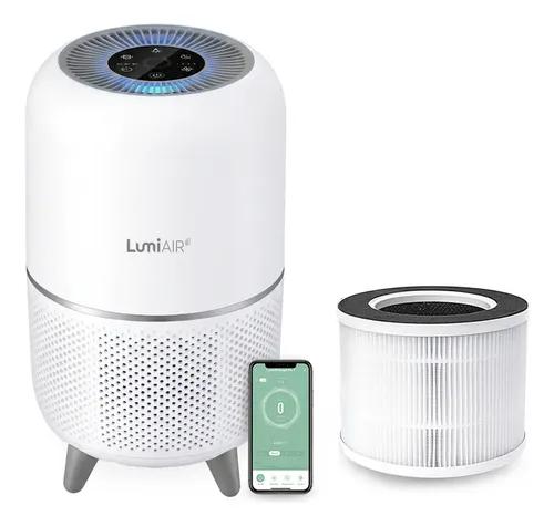 Purificador De Aire Lumiair Gregal Pro + Filtro Reemplazo Blanco miniatura 1