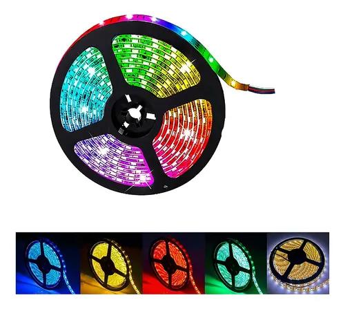Tira de luces Spin LED 5Mts/300RGB 3528 todo los colores 5m IP65 miniatura 6