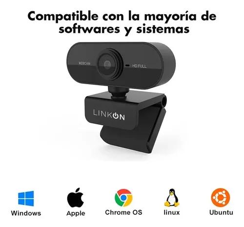 Webcam Camara Web Fullhd 1080p Usb Microfono Tripode Color Negro miniatura 10