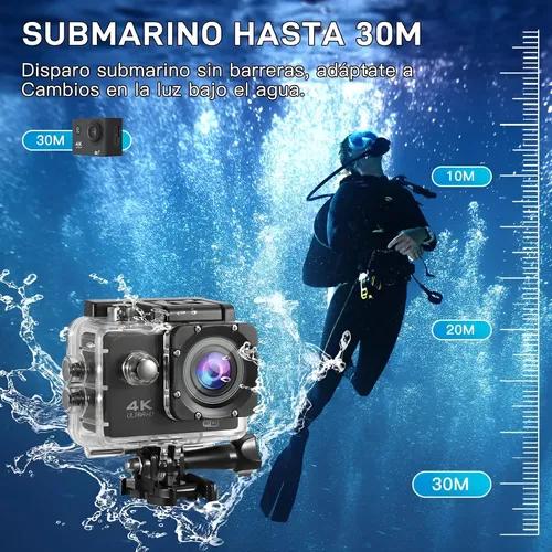 Cámara Deportiva Go Pro 4k Wifi Sports Ultra Hd Acuatica 30m miniatura 6
