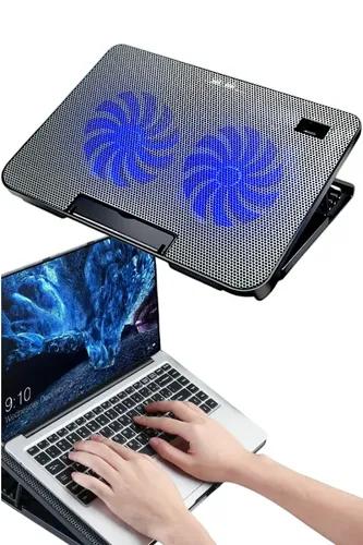 Base Notebook Eoland 17 Pulgadas Gamer Mesa Portatil Soporte Enfriador Refrigerador Ventilador Laptop Cooler Usb Regulable miniatura 8