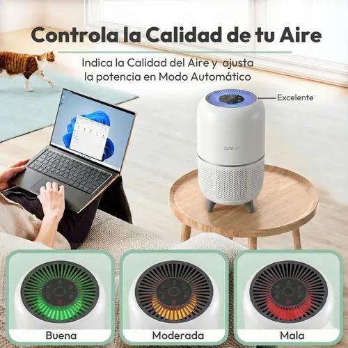 Purificador De Aire Lumiair Gregal Pro + Filtro Reemplazo Blanco miniatura 8