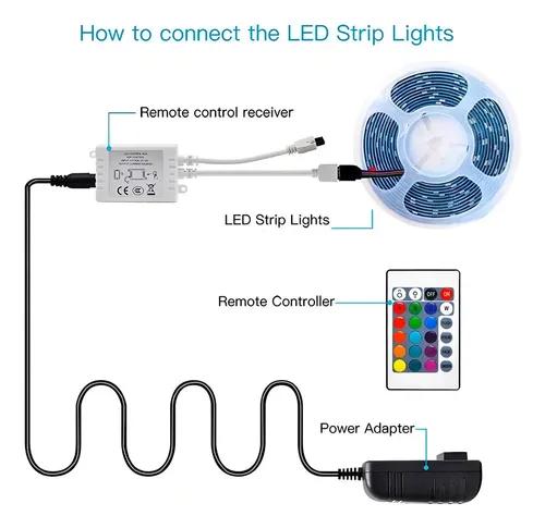 Tira de luces Spin LED 5Mts/300RGB 3528 todo los colores 5m IP65 miniatura 7
