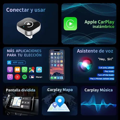 Adaptador Automatico Inalambrico 2 En 1 Para Carplay/android miniatura 4