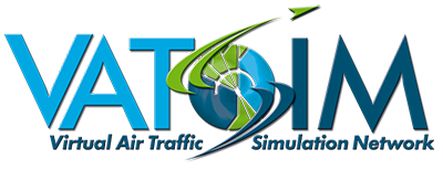 Virtual Air Traffic Simulation Network logo