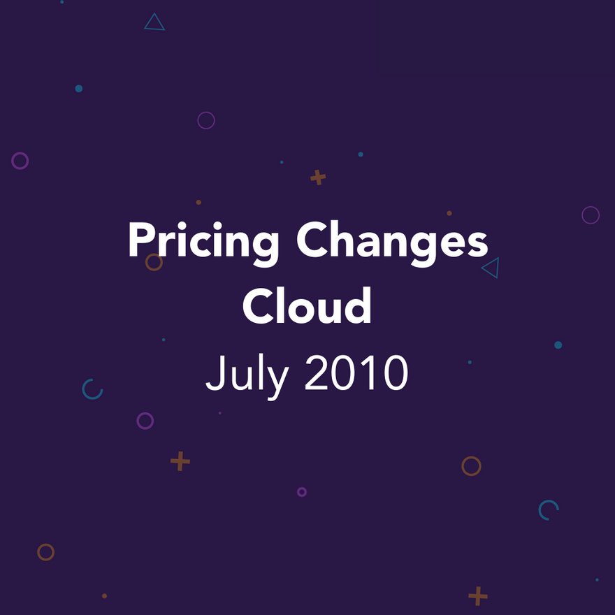 Pricing Changes