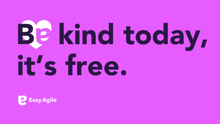 Be kind today, it's free 
