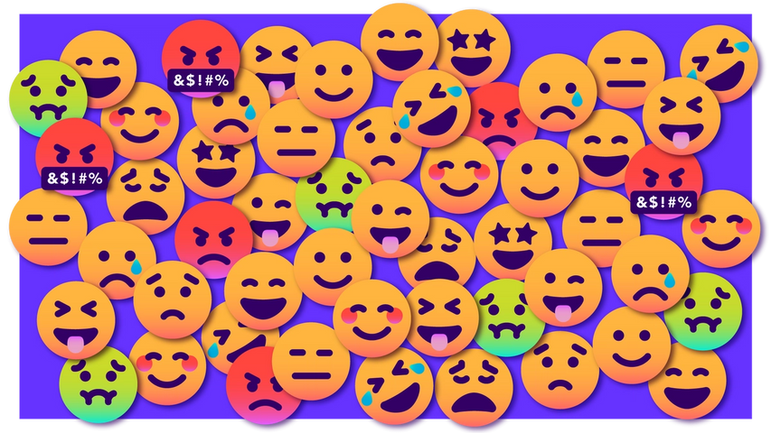 Retrospectives: Emojis expressing different emotions
