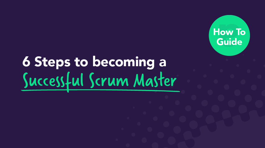 Scrum Master: man talking to a group of people