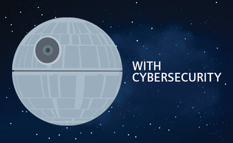 Death Star cybersecurity GIF